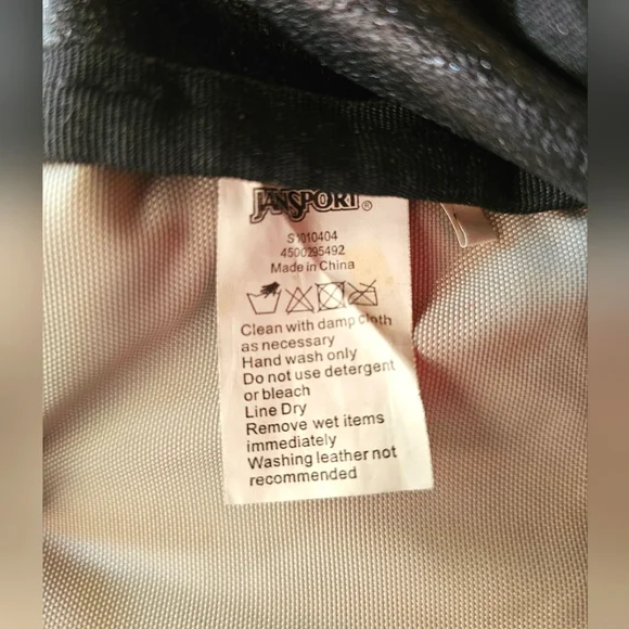 RARE VINTAGE Jansport Messenger Laptop Shoulder Bag Y2K Large Floral BlackVelvet - Picture 12 of 13